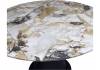 Стол Woodville Teramo 582146 gloss grand jade solid ceramic/черный 135(135)x90x76 фото 12