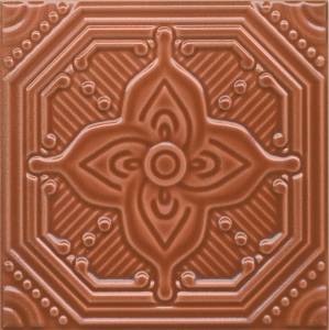 Декор Kerama Marazzi Салинас SSA005 оранжевый 15x15