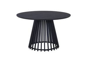 Стол обеденный Stool Group Daphne DT-2409001A dw73054 top DUAL темное дерево 120x120x75