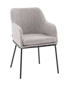 Стул Stool Group Кози AV 318-C82sm-08 серый, букле, с подлокотниками