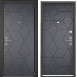Входная стальная дверь Torex ULTIMATUM NEXT 590769 ПВХ Оскуро/ПВХ Оскуро 2050x880