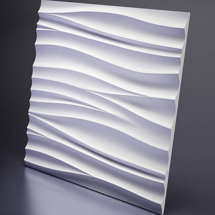 Гипсовая 3D панель Artpole Silk-2 D-0002-2 600x600