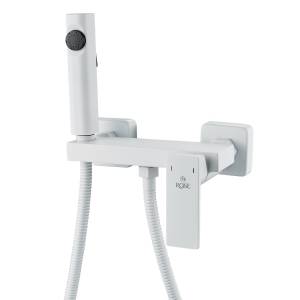 Гигиенический душ Rose R1805C-1 со смесителем, белый