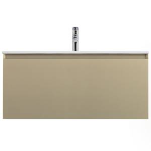 Тумба под раковину Art&Max Latina AM-Latina-1000-1C-SO-BGM Серо-бежевый матовый, 100.5x46x40