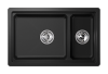 Мойка кухонная Granula Kitchen Space KS-7304 черный фото 3