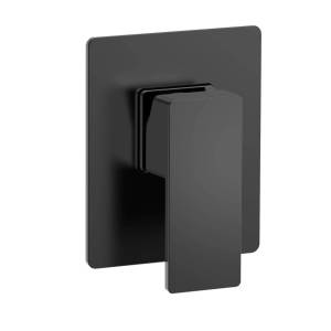 Смеситель для душа AQUAme Savona AQM8807MB с внутренней частью, черный матовый