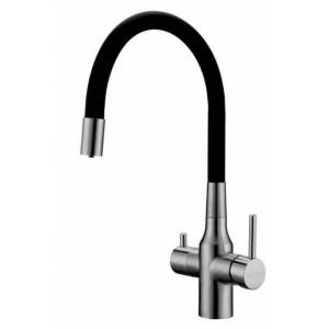 Смеситель для кухни Paulmark Salix Sa213419-NI никель
