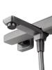 Смеситель для ванны Wonzon & Woghand WW-88639011-BGM с душем, темный графит фото 4