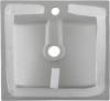 Раковина Aquanet Flat 50 330428 белый матовый, 51.5x41.5 фото 6