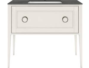 Тумба под раковину Kerama Marazzi Plaza Classic NEO PL.CN.100.1\WHT.M напольная 1 ящик 100, белая матовая