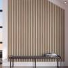 Панель стеновая акустическая Stella Comfort 9 Light Дуб Снежный 278x60x0.9 фото 5