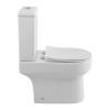 Унитаз-компакт BelBagno Norma BB339CPR/BB339T/BB089SC безободковый, с сиденьем микролифт, белый фото 5
