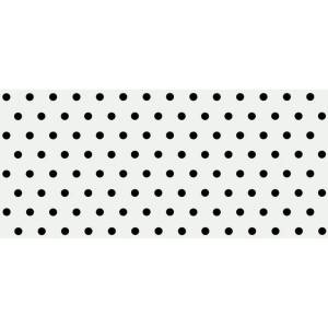 Вставка Cersanit Evolution EV2G441 Точки Черно-Белый 20x44