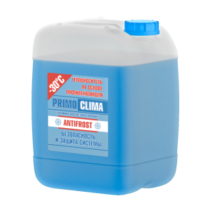 Теплоноситель Primoclima Antifrost (Пропиленгликоль) -30C 10 кг, синий