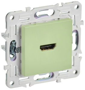 Розетка HDMI IEK Skandy SK-H10-K06 мятный