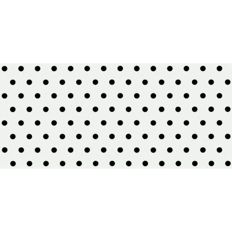 Вставка Cersanit Evolution EV2G441 Точки Черно-Белый 20x44