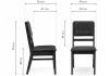 Стул Woodville Doti 15522 dirty oak, коричневый фото 2