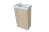 Тумба с раковиной Bellezza Комо 40 L/R Бежевый