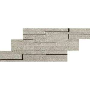 Керамогранит Atlas Concorde Klif AN7L Silver Brick 3D 28x55