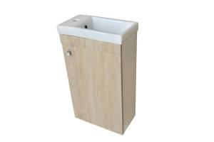 Тумба с раковиной Bellezza Комо 40 L/R Бежевый