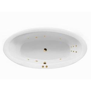 Акриловая ванна Excellent Lumina LINE WAEX.LUM19.LINE.GL 190x95 золото