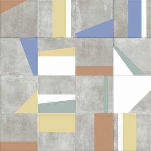 Керамогранит ABK Play PF60003482 Edge Mix Multicolor 20x20