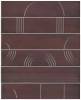 Панно Kerama Marazzi Мажорель KMP3STA006RN6X бордовый глянцевый 36x28.5