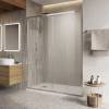 Душевая дверь в нишу Belbagno LUCE-BF-2-160-C-Cr профиль хром, стекло прозрачное, 160x195