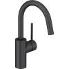 Смеситель для раковины Kludi Bozz 380283976 черный матовый