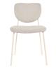 Стул Stool Group Gigi DRC-9155 URL57-17 White-2 серый, белые ножки фото 2