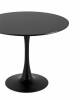 Стол обеденный Stool Group Tulip T004-1-90 black черный 90x73 фото 2