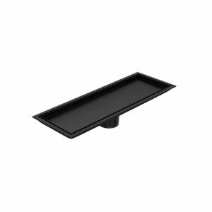 Душевой трап Watersense Alina W00443 черный, 10x30