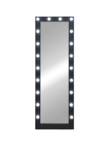 Зеркало Continent Vanity ЗГП45 напольное 600х1750 (20 ламп) ,черный