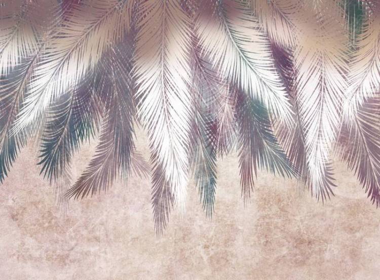 3D Фотообои Artegrafico «Шаль из ярких листьев» TP-004 акварель