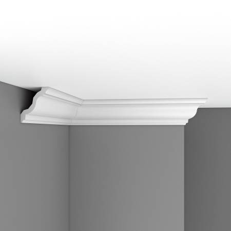 Плинтус потолочный гладкий DECOMASTER DP-2212F 240x12.5x10.5