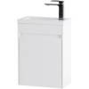 Тумба с раковиной BelBagno Pietra Mini 40 R bianco lucido фото 3