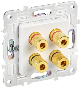 Акустическая розетка IEK Skandy SK-S40-K01 арктический белый