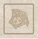 Вставка Versace Emote G0262581 Tozzettо Crema Marfil 4х4