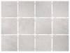 Керамическая плитка Kerama Marazzi Зарянка 1220T Караоке серый (полотно из 12 частей 9,9x9,9) 30x40