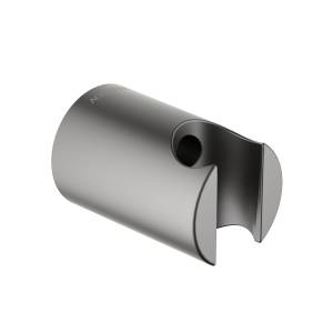 Держатель ручного душа Aquatek AQ2404BGM черный хром шлифованный