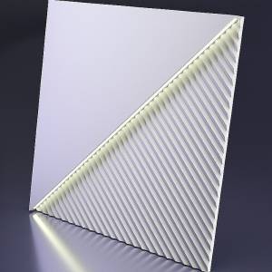 Дизайнерская панель Artpole D-0008-7 FIELDS LED 60x3.3x60