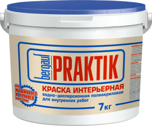 Краска интерьерная Bergauf Praktik U 7 кг