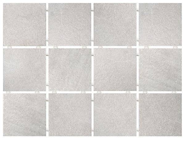 Керамическая плитка Kerama Marazzi Зарянка 1220T Караоке серый (полотно из 12 частей 9,9x9,9) 30x40