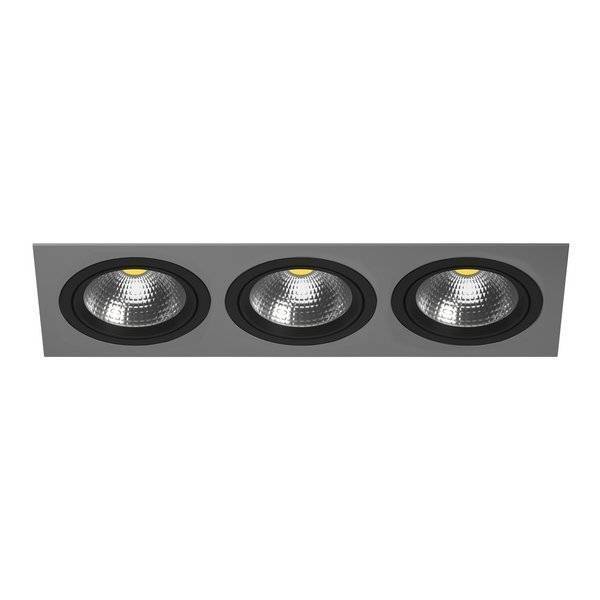Встраиваемый светильник Lightstar Intero 111 Triple Quadro i839070707