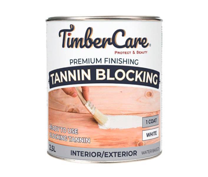 Грунт для блокировки пятен танина TimberCare Tannin Blocking белый 2.5 л