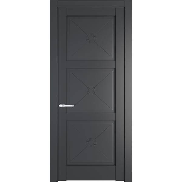 Межкомнатная дверь Profil Doors 1.4.1 PM полотно Графит 800x2000