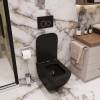 Унитаз подвесной Cerutti Spa Mimi Aria CT8920 черный фото 2