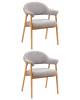 Стул обеденный Stool Group Tavu DM4774 OTE-S-451 GREY X2 Серый 2 шт.