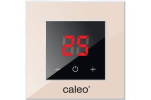 Терморегулятор Caleo NOVA УП-00000354 встраиваемый цифровой, 3.5 кВт, бежевый