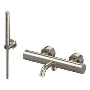 Смеситель для ванны Remer X-Style Inox SSXT02 нержавеющая сталь